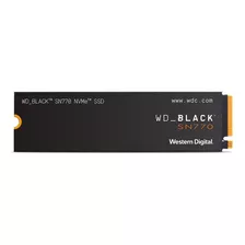 Ssd 250gb Nvme M.2 2280 Wd Black Sn770 4000mb/s Pcie Gen4x4