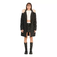 Campera Larga Tapado Inflable Tipo Puffer Importado Mujer