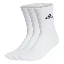 Meia adidas Cano Alto 3 Pares - Branco