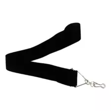 Alça Talabarte Para Percussão Nylon 5cm 1 Gancho Spanking Cor Preto