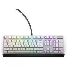 Teclado Gamer Rgb Usb Alienware Aw510k Light Cherry Mx Lu...