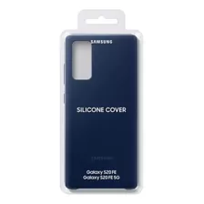 Capa Galaxy S20fe Silicone Cover Azul