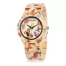 Bobo Bird Reloj De Bambu Para Mujer Relojes Informales De...
