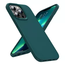 Funda Ouxul Para iPhone 13 Pro Max- Verde Negruzco