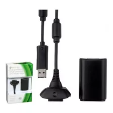 Bateria Para Controle Xbox 360 48000mah Carregador Usb