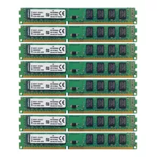 Kit 10 Peças De Memoria Kingston Ddr3 4gb 1333mhz Desktop 