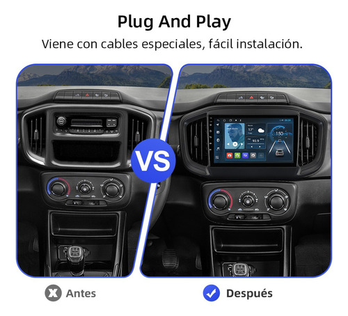 Auto Estreo 1+32g Para Fiat Dodge Ram 700 Nueva 2021-up Gps Foto 3