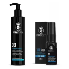 Kit Shampoo Oxidil 250ml E Tônico Oxidil 30ml Force Men