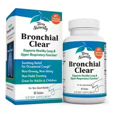 Bronchial Clear, Terry Naturally, 90 Tabletas,