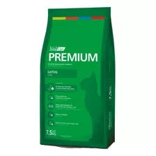  Vitalcan Premium Alimento Gato Para Gato Adulto Sabor Mix En Bolsa De 7.5 kg