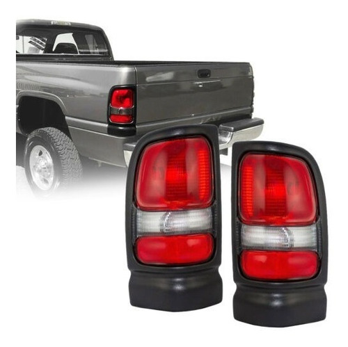 Par Juego Calaveras Dodge Pick Up Ram 1994 95 96 97 2002 Bsj Foto 2