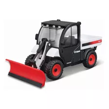 Miniatura Trator Bobcat Toolcat 560 W/ Snow Plow