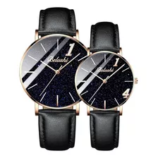 M Reloj De Pulsera 2pcs Parejas Correas De Acero Inoxidable