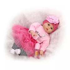 22 Npk Doll Realista Hecha A Mano Reborn Baby Girl Doll Toy
