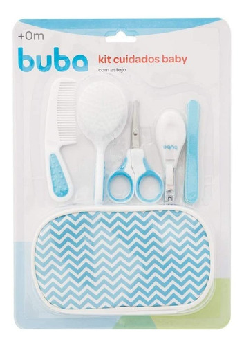 Kit Higiene Infantil Cuidados Baby Com Estojo Buba 0+