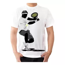 Camiseta Camisa Tênis Raquete Esporte Olimpíadas 4