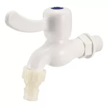 Uxcell Grifo De Agua De Plastico Montado En La Pared Con Un