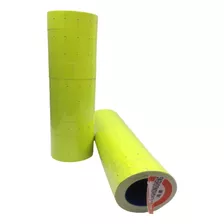 Etiqueta Papel Adhesivo 10 Rollos En Fluor Para Precio