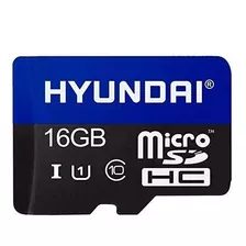 Memoria Flash Hyundai 16gb Microsdhc Clase 10 Sdc16gu1