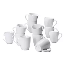 Amazoncommercial Porcelana De 12 Piezas, 12 Oz. Coffee Mug S