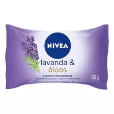 Sabonete Barra Hidratante Nivea Lavanda & Óleos 85g