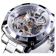 Parahombre Reloj Mecánico Automático Esqueleto