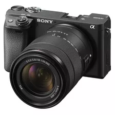 Câmera Sony A6400 + E 18-135mm F/3.5-5.6 Oss + Nf-e *