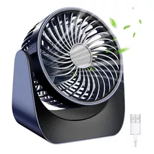 Mini Ventilador Pequeno Portatil A Pilha Recarregavel Usb