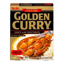 Curry Con Verduras Instantáneo Picante, S&b Golden 230 G