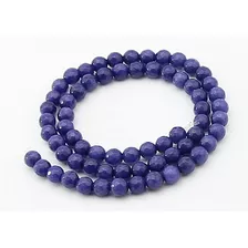 Jade Azul Safira Bola Esfera Facetada 6mm Teostone 1783