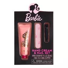 Set De Manos Crema + Uñas Barbie