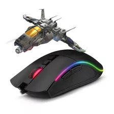 Mouse De Juego Soul Game-xm550 7 Botones Luces Rgb Gamer