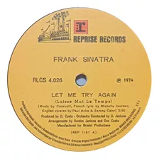 Frank Sinatra Compacto 1974 Let Me Try Again / Send In The