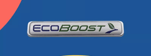 Emblema Ecoboost En Metal Compatible Con Ford Genrico Foto 4