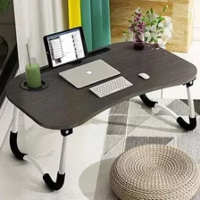 Mesa De Cama Plegable Para Ordenador Portátil, Escritorio D