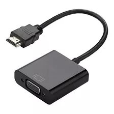 Adaptador De Video Manhattan 151467 Hdmivga Negro