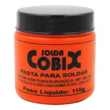 Pasta De Solda Cobix 110g - Metálica - Amarelada