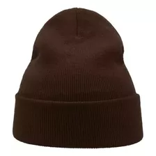 Gorro Beanie Adulto De Lana Con Doblez 