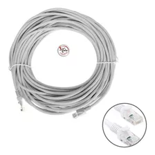 Cable Utp Red 20 Metros Ethernet Rj45 Calidad Cat5e