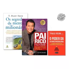 Pai Rico Pai Pobre + Segredos Da Mente Milionária + 1 Livro