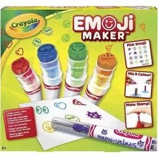 Kit Fábrica De Carimbo Emoji Maker Crayola