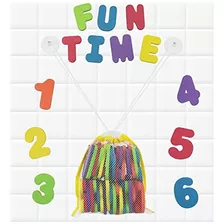 Haga Clic En N Bath Foam Letters - Numeros Con Mesh B