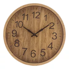 Relógio De Parede Decorativo Rustica 30cm Wood Lyor Hospital