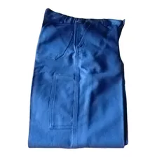 Pantalón De Trabajo Fama De Brin Azul Talle 42 Bolsillos