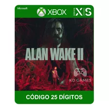 Alan Wake 2 Xbox Series S/x - Código 25 Dígitos