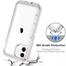 Coolden Funda Híbrida Transparente Para iPhone 11 De 6.1 Pul