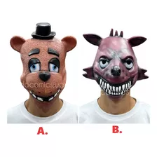 Máscara Realista De Five Night Freddys De Goma Latex