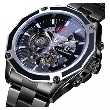 Relojes Automáticos De Hombre Forsining Maquinaria Visible