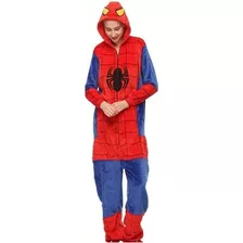 Pijama De Frio Homen Aranha Kigurumi Cosplay