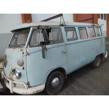 Vw Kombi Combi Samba Bus Corujinha P/ Restaurar Exportaçao